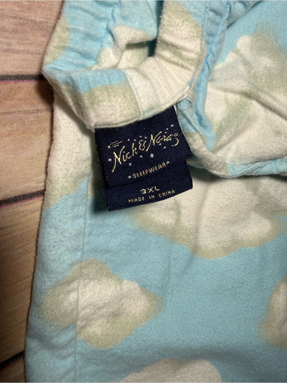 Nick and Nora Cloud 9 Pajama Set Size 3XL - Picture 6 of 14